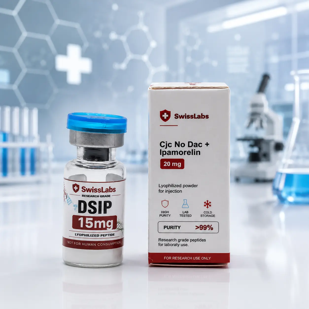 CJC No DAC 10mg + Ipamorelin 10mg